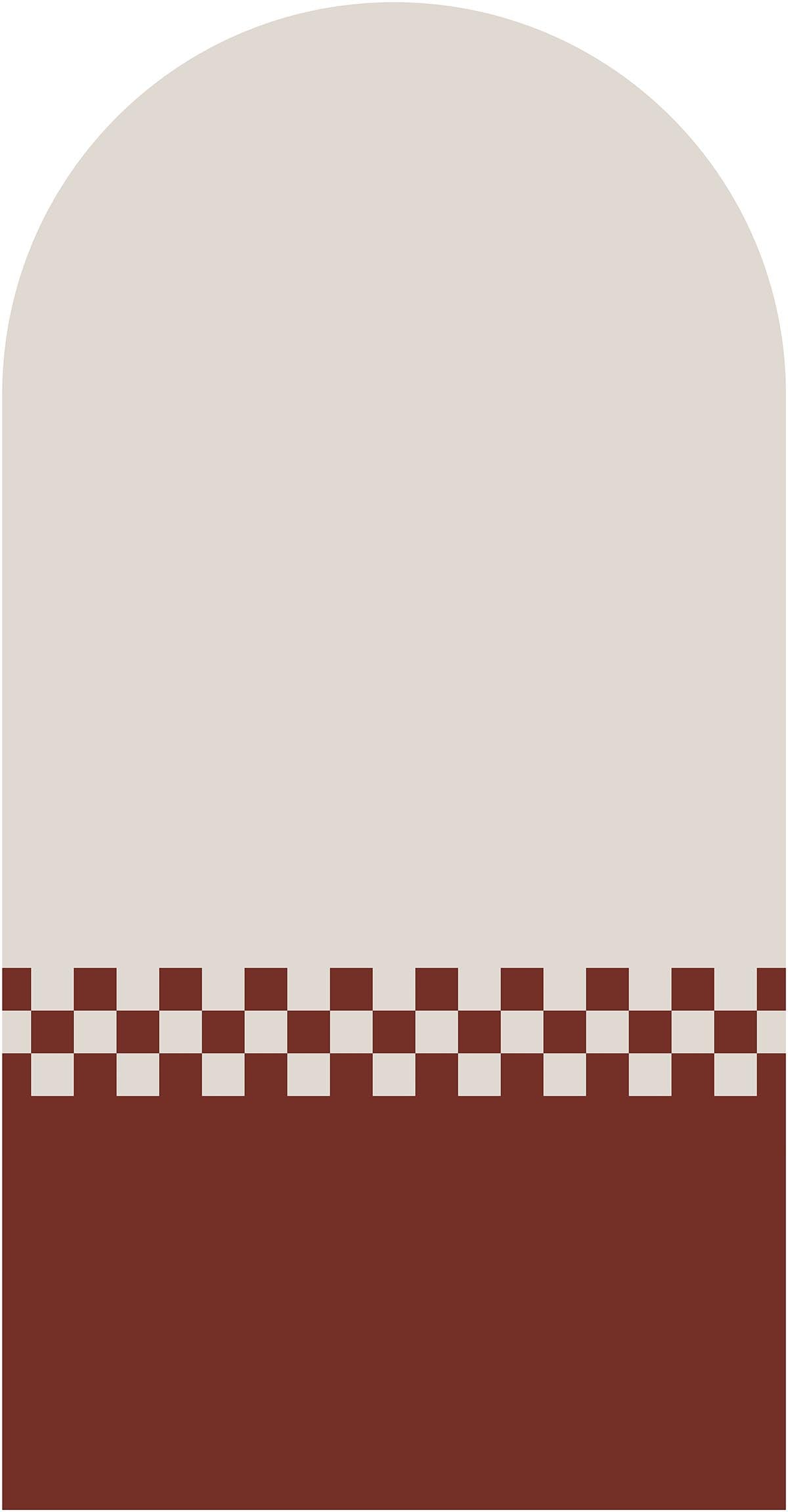 Check Clay – Tapeta Łuk Standard