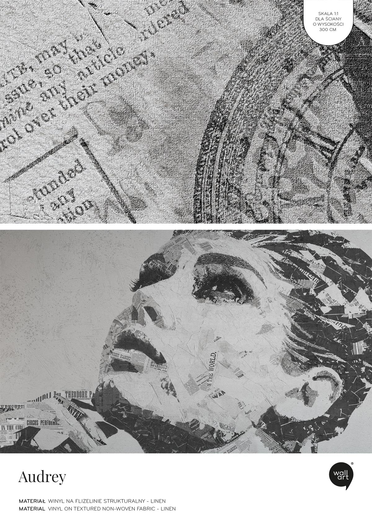 Audrey – Próbka Tapety