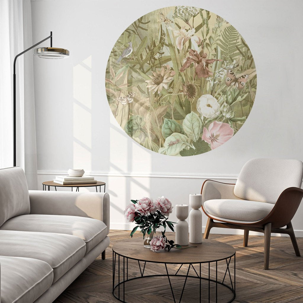 Bloom – Tapeta Koło Standard