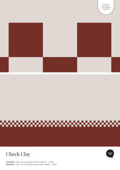 Check Clay – Próbka Tapety