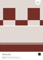 Check Clay – Próbka Tapety
