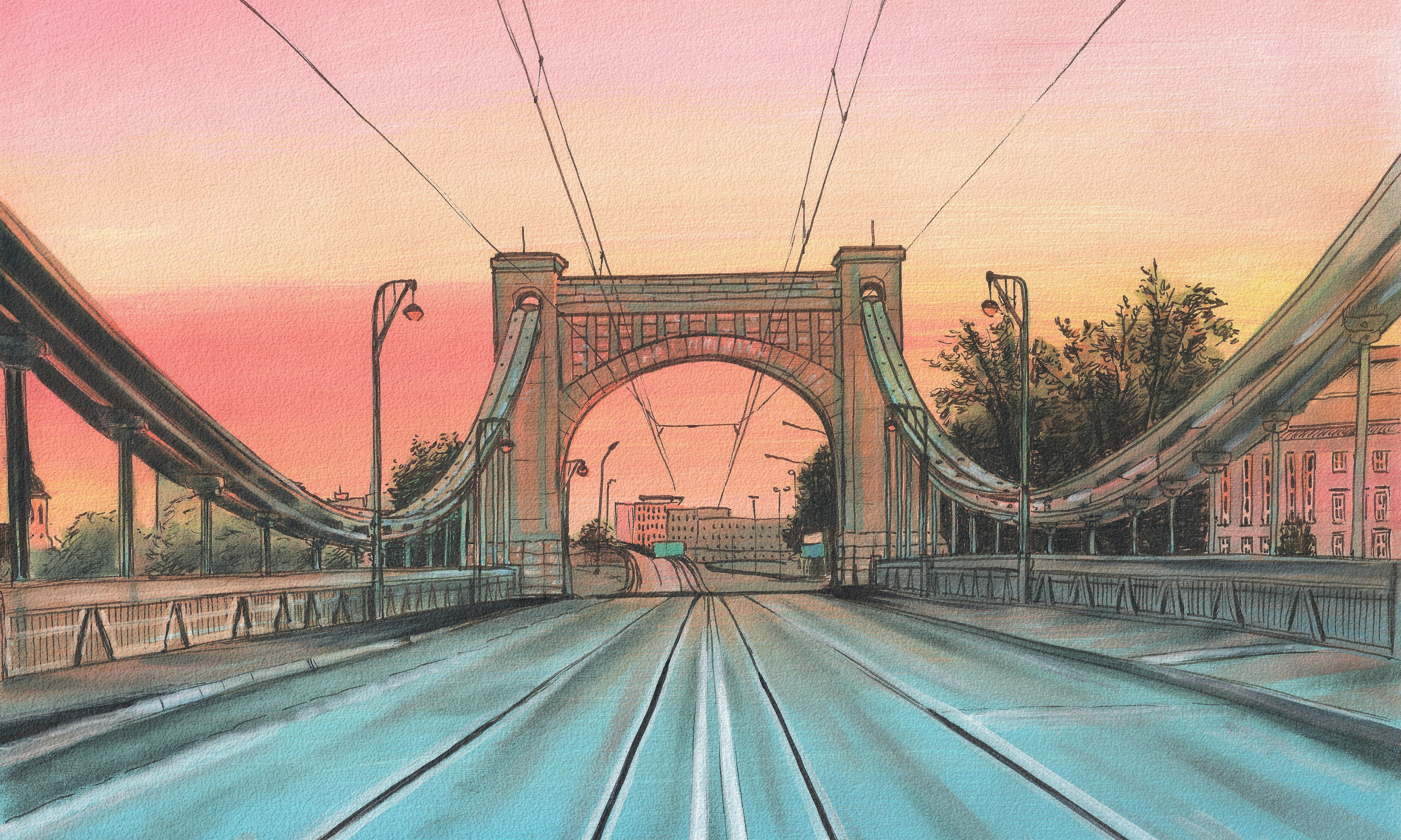 Bridge – Tapeta na wymiar
