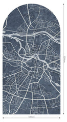 Breslau Blue – Tapeta Łuk Standard