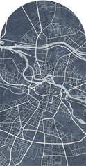 Breslau Blue – Tapeta Łuk Standard