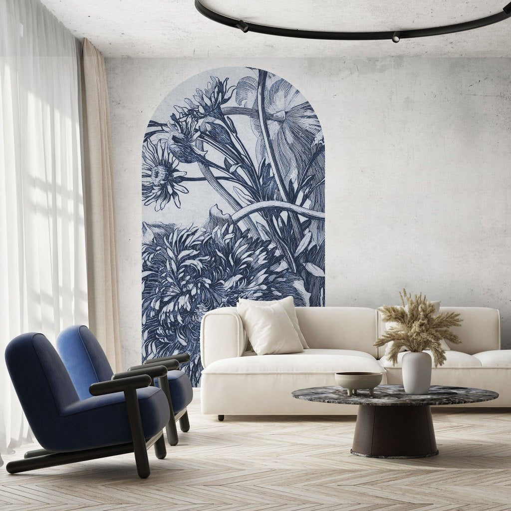 Blue Flower – Tapeta Łuk Standard