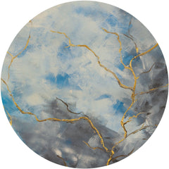 Aqua – Tapeta Koło Standard