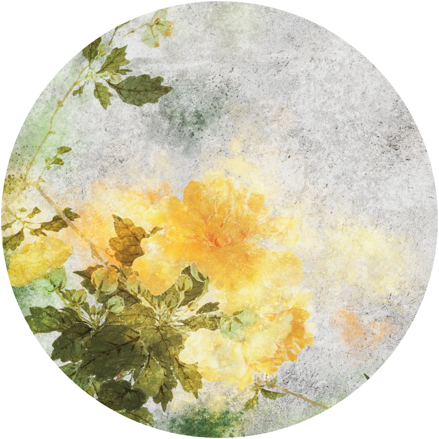 Bright – Tapeta Koło Standard