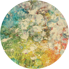 Bubble – Tapeta Koło Standard