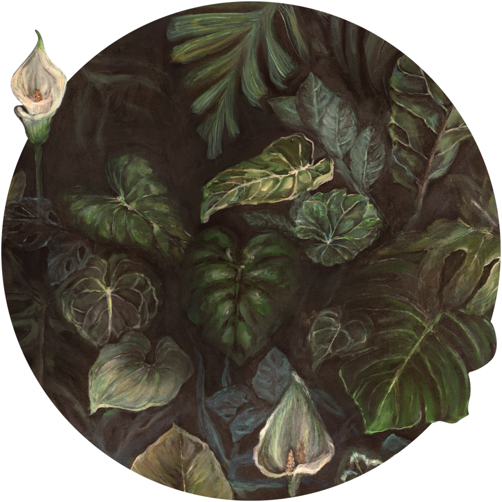 Calla – Tapeta Koło Standard