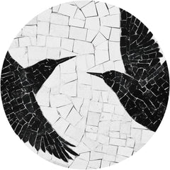 Birds – Tapeta Koło Standard