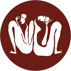 Couple Burgundy – Tapeta Koło Standard