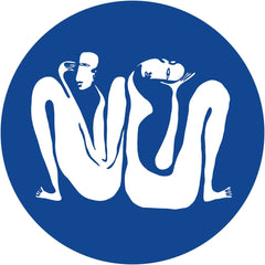 Couple Cobalt – Tapeta Koło Standard