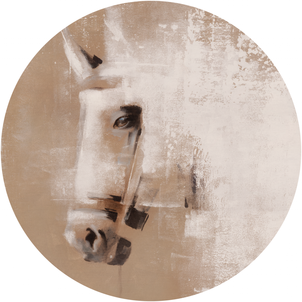 Cavallo – Tapeta Koło Standard