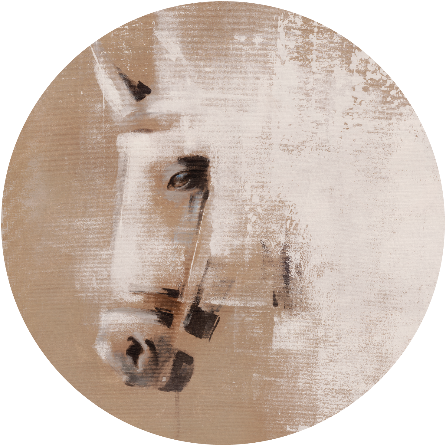 Cavallo – Tapeta Koło Standard