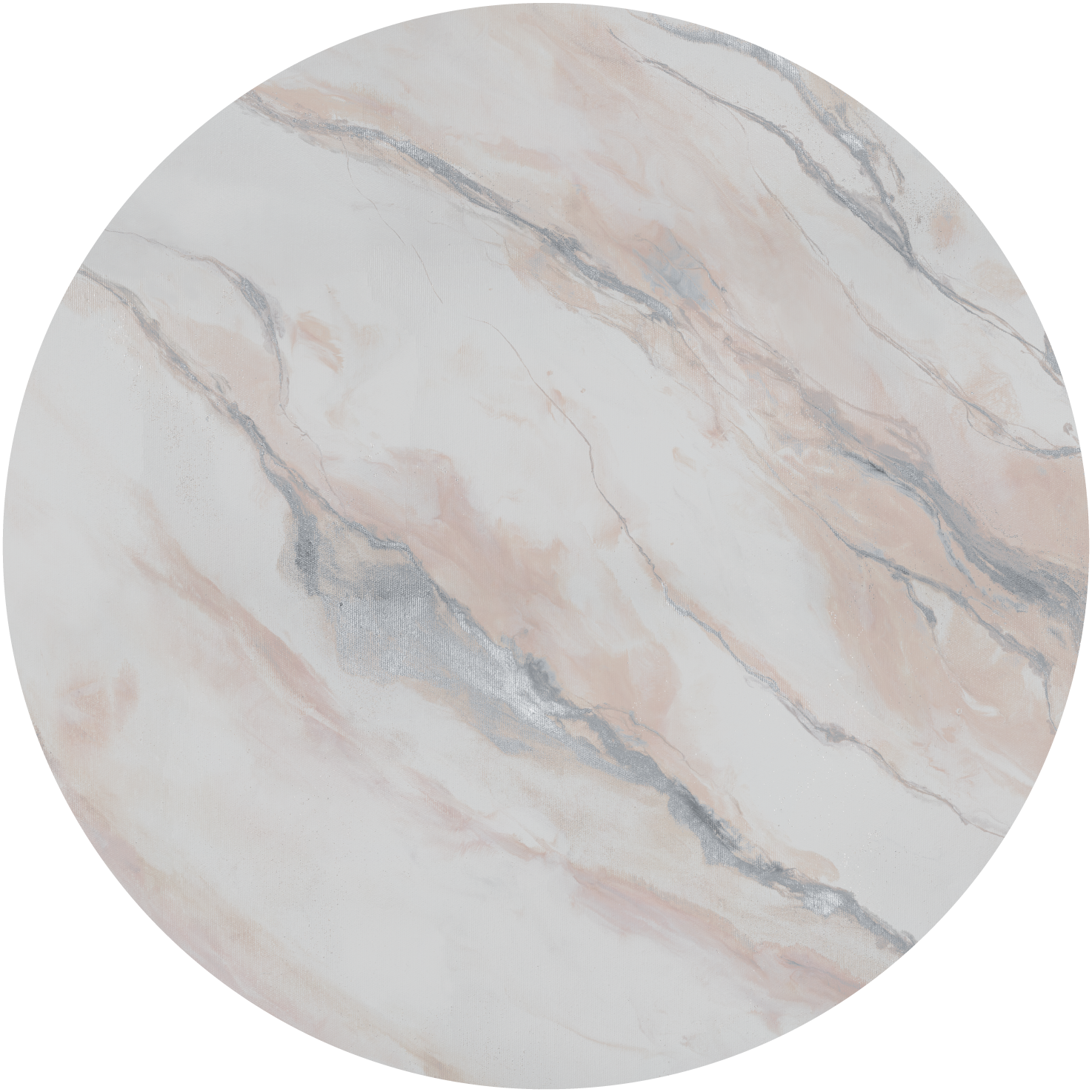 Clarity Silver – Tapeta Koło Standard