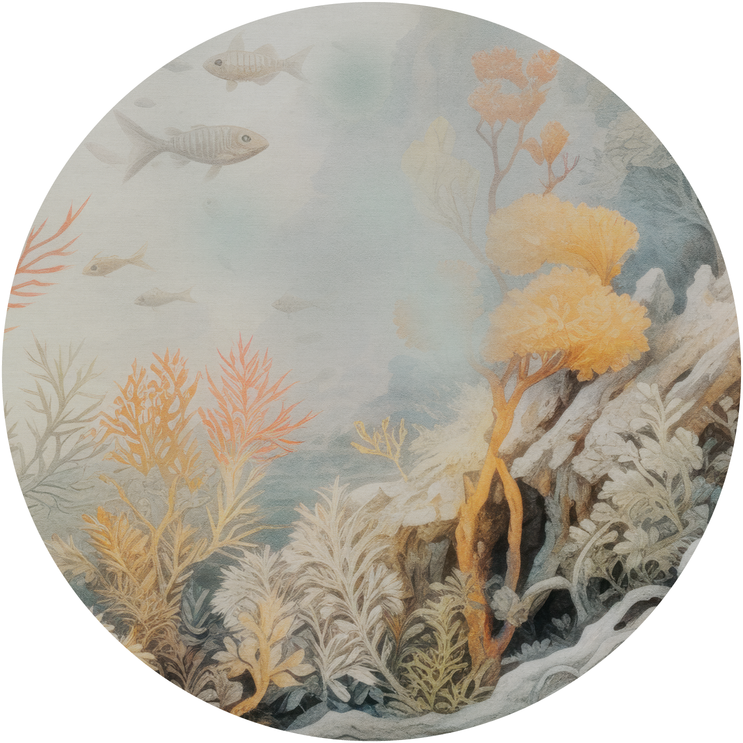 Corallium – Tapeta Koło Standard