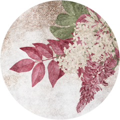 Cosy Cherished – Tapeta Koło Standard